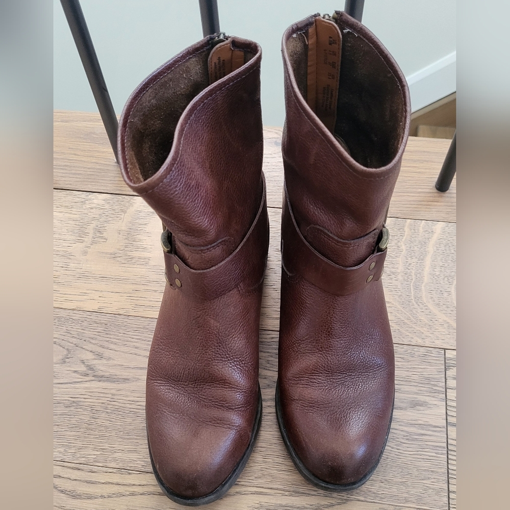 Brown Leather Boots
